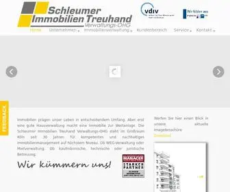 Hausverwaltung-Koeln.com(Immobilienverwaltung Köln) Screenshot