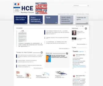 Haut-Conseil-Egalite.gouv.fr(Haut) Screenshot