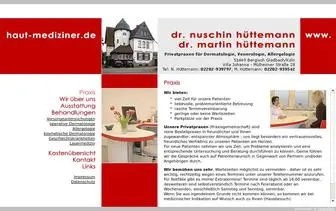 Haut-Mediziner.de(Hautarzt) Screenshot
