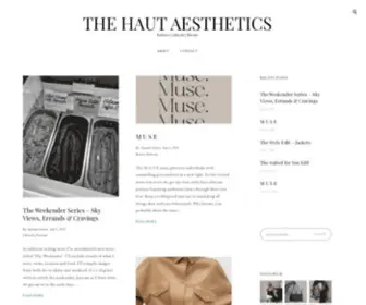 Hautaesthetics.com(HAUT AESTHETICS) Screenshot