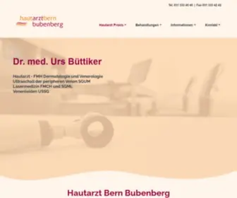 Hautarzt-Bubenberg.ch(Hautarzt Bubenberg) Screenshot