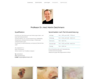 Hautarzt-Deichmann.de(Dermatologie Hessen Prof) Screenshot