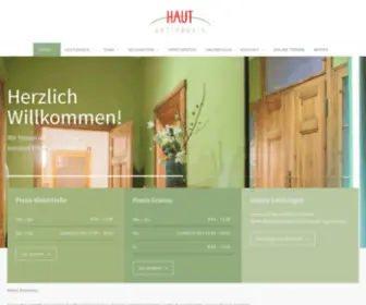 Hautarzt-Leipzig.de(HOME) Screenshot