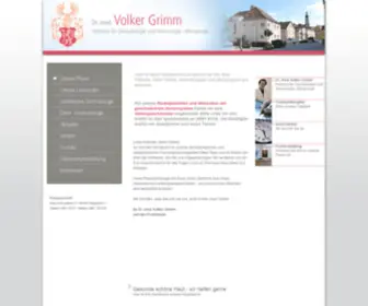 Hautarztpraxis-DR-Grimm.de(Hautarztpraxis DR Grimm) Screenshot