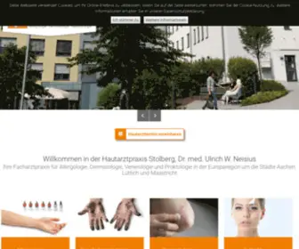 Hautarztpraxis-Stolberg.de(Hautarztpraxis Stolberg) Screenshot