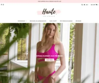 Haute-Swimwear.com(Haute Swimwear) Screenshot