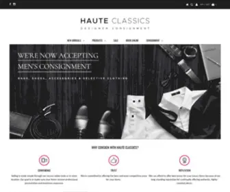 Hauteclassics.com(HAUTE CLASSICS INC) Screenshot