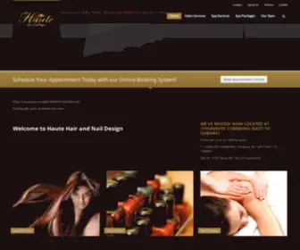 Hautehairdesign.com(安全检测) Screenshot