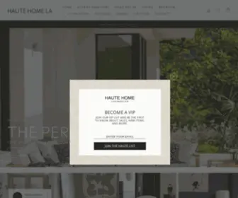 Hautehomela.com(HAUTE HOME LA) Screenshot