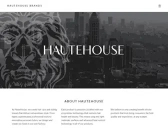 Hautehousebrands.com(Homepage Business) Screenshot