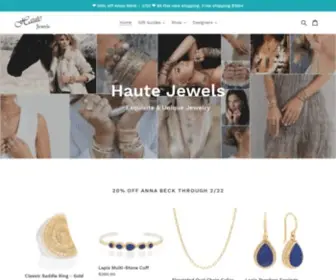 Hautejewelscm.com(Haute Jewels) Screenshot
