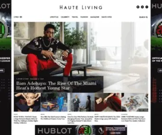 Hautemediagroup.com(Haute Living) Screenshot
