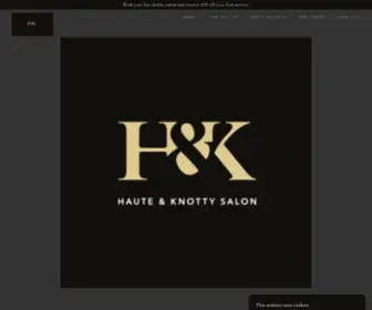 Hautenknotty.com(Haute & Knotty) Screenshot