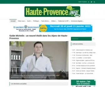 Hauteprovenceinfo.com(L'actualité) Screenshot