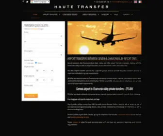 Hautetransfer.com(Haute Transfer) Screenshot