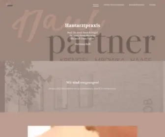 Hautpartner.de(Hautarztpraxis am ZOB) Screenshot