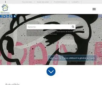 Hautsdefrance.fr(Site officiel de la Région Hauts) Screenshot