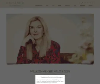 Hautundsein.de(Kosmetische Behandlungen & Sensitives Coaching in Berlin Mitte) Screenshot
