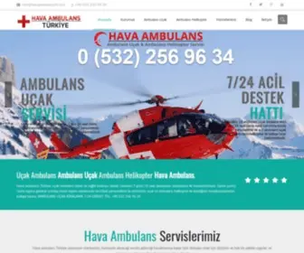 Havaambulansturkiye.com(Hava Ambulans) Screenshot