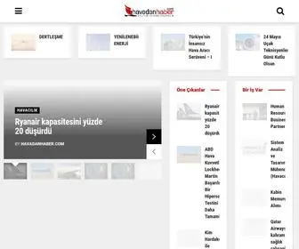 Havadanhaber.com(Havacılık haber) Screenshot