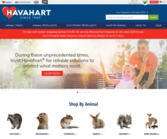 Havahart.com(Havahart®) Screenshot