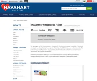 Havahartwireless.com(About Havahart Wireless) Screenshot