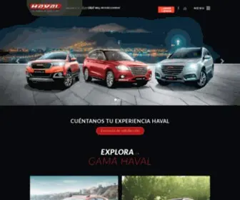 Haval.com.pe(Una empresa del grupo Great Wall Motors Company) Screenshot