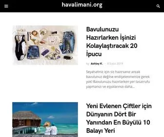 Havalimani.org(Bilgi Sitesi) Screenshot