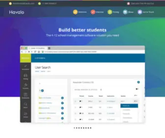 Havalo.com(Build better students) Screenshot