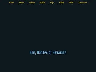 Havamalband.com(HAIL HAVAMAL) Screenshot