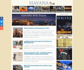 Havana-Live.es(News from Havana) Screenshot