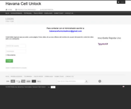 Havanacellunlock.com(Havanacellunlock) Screenshot