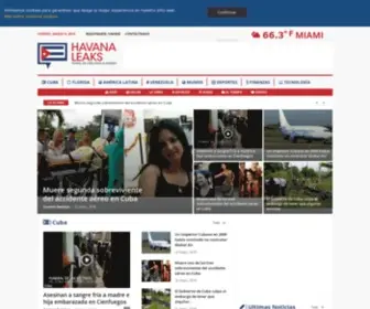 Havanaleaks.com(Havana Leaks) Screenshot