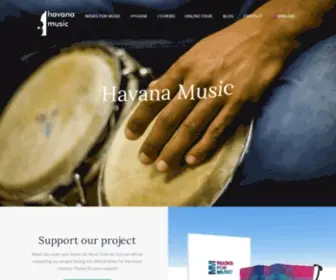 Havanamusicschool.com(Havana Music) Screenshot