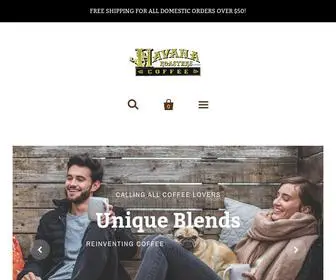 Havanaroasterscoffee.com(HAVANA ROASTERS) Screenshot