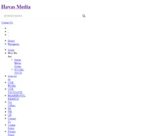 Havasmedia.asia(Havas Media) Screenshot