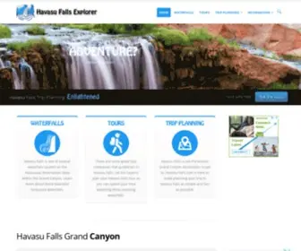 Havasu-Falls.com(Havasu FallsGuide to Havasupai) Screenshot