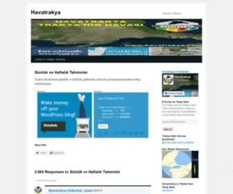 Havatrakya.com(Trakya'nın Havası) Screenshot