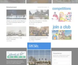 Haveagonews.com.au(The good news newspaper) Screenshot
