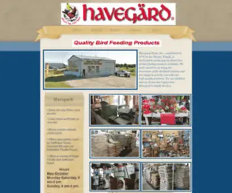 Havegard.com(Havegard Farm) Screenshot