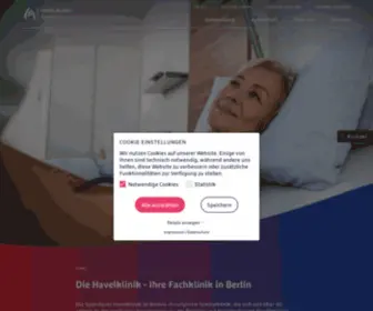 Havelklinik.de(Havelklinik Berlin) Screenshot