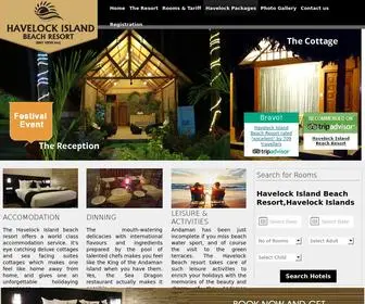 Havelockislandbeachresort.com(Havelock Island) Screenshot