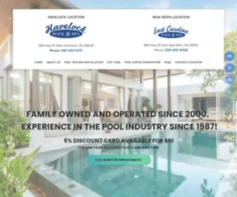 Havelockpoolandspa.com(Swimming Pool and Hot Tub Stores) Screenshot