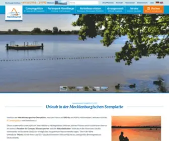 Haveltourist.de(Mecklenburgische Seenplatte) Screenshot