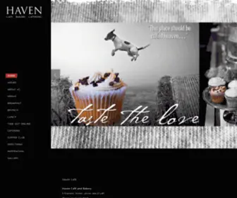 Havencafebakery.com(Haven Cafe) Screenshot