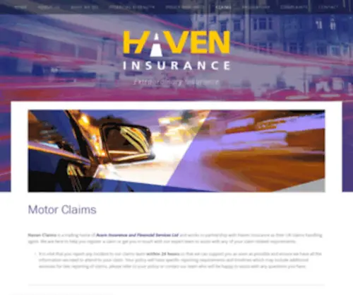 Havenclaims.co.uk(Haven Claims) Screenshot