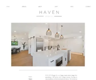 Havendesignco.ca(Interior Design Services) Screenshot