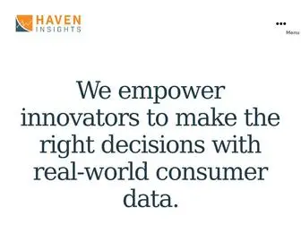 Haveninsights.com(Haven Insights) Screenshot