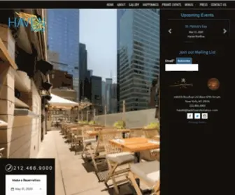 Havenrooftop.com(Haven Rooftop) Screenshot