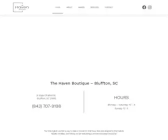 Havensc.com(The Haven Boutique) Screenshot